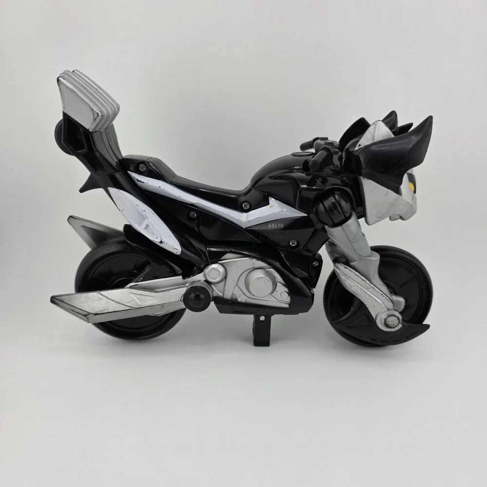 Power Rangers Jungle Fury Black Cat Ranger Transforming‎ Battle Bike Bandai 2008
